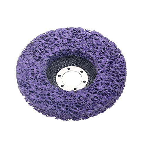 ZZSRJ 2 Stücke 125mm Schwarz Blau Diamant Schleifscheibe Schleifscheibe Bandschleifscheibe Schleifwerkzeuge Polieren Polierscheiben (Color : Purple) von ZZSRJ
