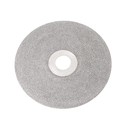 ZZSRJ 4"100mm 80-2000 Diamantbeschichtete Flache Schleifscheibe Polierschleifscheibe (Color : White, Größe : 80) von ZZSRJ