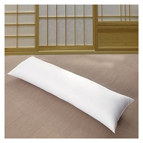 ZZSRJ 60x180cm 60x170cm 50x160cm langes Kissen Innenkissen Kissen Kern Weiß Kissen Innenkissen (Color : White, Größe : 50x160cm) von ZZSRJ