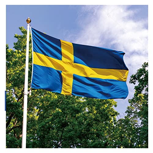 ZZSRJ Schweden Flag (Color : A, Größe : 90 x 150cm) von ZZSRJ