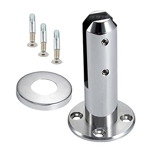 ZZSRJ Treppe Schwimmbad Wasserhahn Glasgeländer Balkon Hausgarten Badezimmer Zaun Geländer Clips Edelstahl Stahl (Größe : A) von ZZSRJ