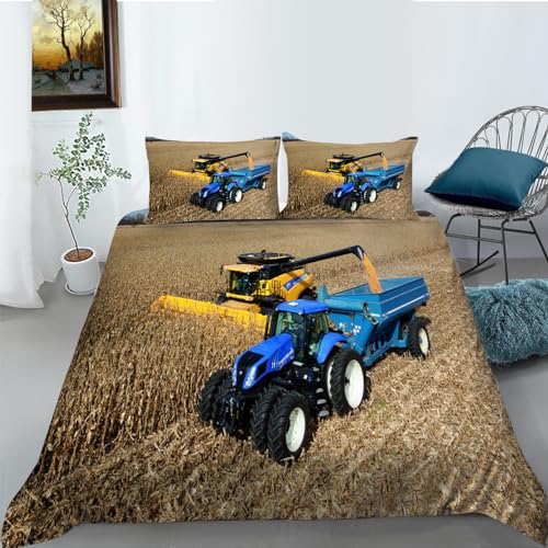ZZTBQ Kinderbettwäsche 100x135 Baby Bettwäsche Mähdrescher Traktor Bettbezug und Kissenbezug-Set Baby Bettwäsche Set für Kleinkinder und Babybetten ZZTBQ Kinderbettwäsche 100x135 Baby Bettwäsche Mähdrescher Traktor Bettbezug und Kissenbezug-Set Baby Bettwäsche Set für Kleinkinder und Babybetten von ZZTBQ