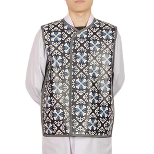 0,1250,1750,25 mm Pb-BleiwestenZum Schutz vor Röntgen- und CT-ScansStrahlenschutzschürzenFür Patienten und medizinisches Personal Medizinische Kleidung(Svart,0.175mmPb) von ZZTWER