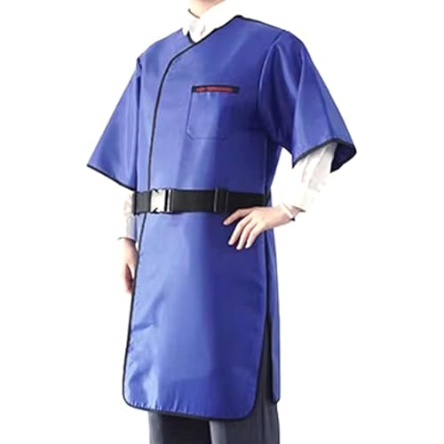 0,35/0,5 mmpb Bleischürze mit kurzen Ärmeln, Röntgen-MRT-CT-Strahlenschutzkittel for Mitarbeiter in der medizinischen Bildgebung und Radiologie Medizinische Kleidung(0.5mmpb) von ZZTWER