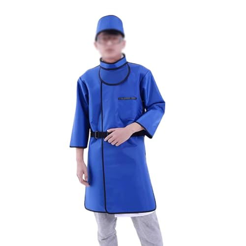 0,350,5 mmPb Röntgenschutzwesten-Set inklusive Schilddrüsenkragen und Kappe for medizinischen Ganzkörper-Strahlenschutz Medizinische Kleidung(0.5 Mmpb) von ZZTWER