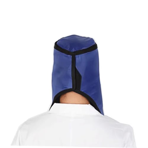 Bleikappe for freiliegendes Gesicht for Zahnärzte – einteilige Radiologie-Schutzausrüstung, kompatibel mit Röntgengeräten Medizinische Kleidung(Blue no face,0.35mmpb) von ZZTWER