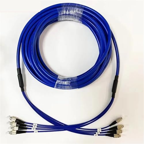 4 Kerne Panzerfaser Patchkabel 8,0mm (500m SC-SC) von ZZWFKXQ