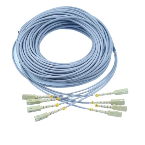 4-adriges gepanzertes Multimode-Faser-Patchkabel (100 m SC-SC OM1) von ZZWFKXQ
