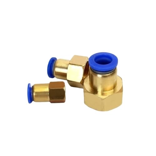 30/50 stücke Luft Rohr Fitting Weibliche Gewinde Messing Pneumatische Anschluss Schnell Joint(P-CF8-04,200Pcs) von ZZWFMW