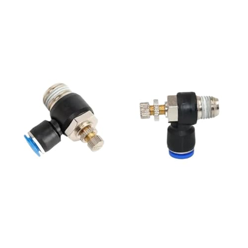 5/10Pcs Schnelle Verbindungen Pneumatische kupplungen M5 Drossel Ventil Schlauch Rohr einstellbar(SL4-M5,10pcs) von ZZWFMW