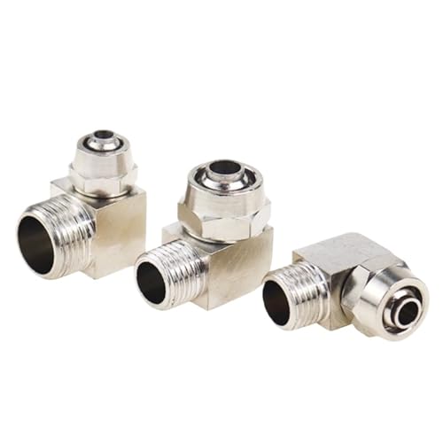 Kupfer Pneumatische Armaturen 4 6 8 10 12mm Außengewinde Trachea Schnell Schraube Stecker Schnelle Twist Joint(PL8-04) von ZZWFMW