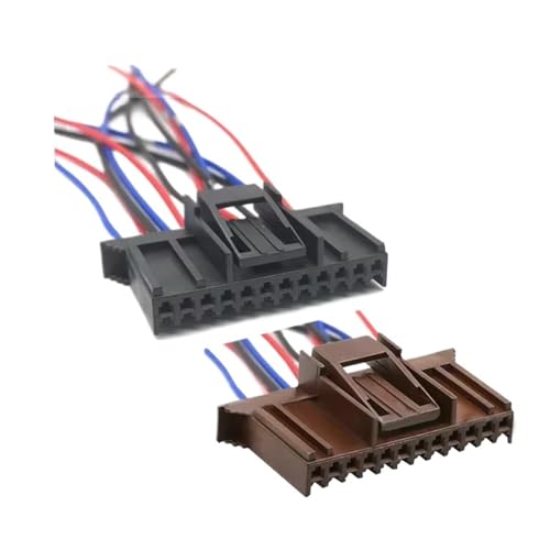 ZZWFMW 1/5 Sets 12 Pin Kunststoff Gehäuse Stecker 12p Kabelbaum 211 PC122S0017 211PC122S0017 Mit 15cm(12p Female A B,10 S) von ZZWFMW