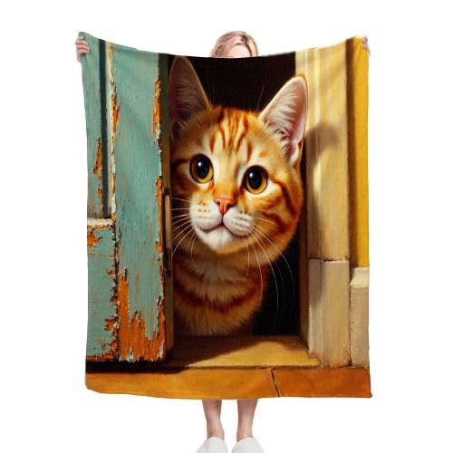 ZZXHG Kuscheldecke Flauschig 180 x 200 cm Gelbe Katze, Plüsch Decke Tagesdecke für Kind Erwachsene, Weiche Flanell Fleecedecke Sofadecke Zweiseitige Outdoordecke für Sofa Bett_h230 ZZXHG Kuscheldecke Flauschig 180 x 200 cm Gelbe Katze, Plüsch Decke Tagesdecke für Kind Erwachsene, Weiche Flanell Fleecedecke Sofadecke Zweiseitige Outdoordecke für Sofa Bett_h230 von ZZXHG