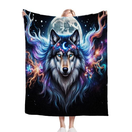 ZZXHG Kuscheldecke Flauschig Bunter Wolf, Warme Flanell Fleecedecke Wohndecke Sofadecke, Weiche Plüsch Decke Blanket für Kind Erwachsene, Wendedecke Wolldecke Tagesdecke 220x240 XXL ZZXHG Kuscheldecke Flauschig Bunter Wolf, Warme Flanell Fleecedecke Wohndecke Sofadecke, Weiche Plüsch Decke Blanket für Kind Erwachsene, Wendedecke Wolldecke Tagesdecke 220x240 XXL von ZZXHG