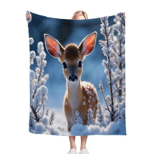 ZZXHG Kuscheldecke Flauschig Kind Braunes REH, Weiche Flanell Fleecedecke Plüsch Decke für Kind Haustier, Warm Sofadecke Wohndecke Couchdecke Wolldecke Tagesdecke - 75x100 cm ZZXHG Kuscheldecke Flauschig Kind Braunes REH, Weiche Flanell Fleecedecke Plüsch Decke für Kind Haustier, Warm Sofadecke Wohndecke Couchdecke Wolldecke Tagesdecke - 75x100 cm von ZZXHG
