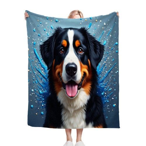 ZZXHG Kuscheldecke Flauschig Schwarzer Berner Sennenhund, Warme Flanell Fleecedecke Wohndecke Sofadecke, Weiche Plüsch Decke Blanket für Kind Erwachsene, Wendedecke Wolldecke Tagesdecke 220x240 XXL ZZXHG Kuscheldecke Flauschig Schwarzer Berner Sennenhund, Warme Flanell Fleecedecke Wohndecke Sofadecke, Weiche Plüsch Decke Blanket für Kind Erwachsene, Wendedecke Wolldecke Tagesdecke 220x240 XXL von ZZXHG