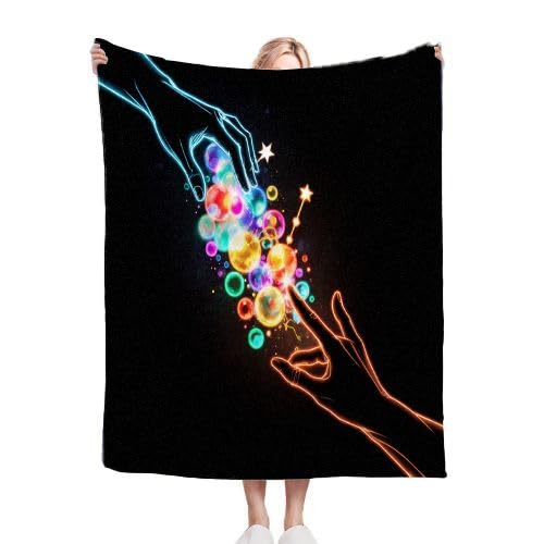 ZZXHG Kuscheldecke Flauschige 150x200 XL Bunte Seifenblasen, Weiche Plüsch Decke für Kind Adulte, Warm Flanell Fleecedecke Wendedecke Wohndecke für Bett, Wolldecke Sofadecke Tagesdecke ZZXHG Kuscheldecke Flauschige 150x200 XL Bunte Seifenblasen, Weiche Plüsch Decke für Kind Adulte, Warm Flanell Fleecedecke Wendedecke Wohndecke für Bett, Wolldecke Sofadecke Tagesdecke von ZZXHG