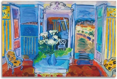 ZZYGGN GMGSW Raoul Dufy Poster 《Fensteröffnung》 Leinwand-Wandkunst Raoul Dufy Drucke Raoul Dufy Gemälde Raoul Dufy Bild für die Wanddekoration zu Hause 50 x 75 cm Rahmenlos ZZYGGN GMGSW Raoul Dufy Poster 《Fensteröffnung》 Leinwand-Wandkunst Raoul Dufy Drucke Raoul Dufy Gemälde Raoul Dufy Bild für die Wanddekoration zu Hause 50 x 75 cm Rahmenlos von ZZYGGN GMGSW