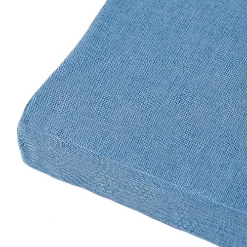 ZZYK Blau,50x50x10cm,Leinenstudie Sofa Matte Erker Windows Pads Bettlückenfüllerkissen Große Stützkissen Hohe Dichteschaumpolster Mit Abnehmbarer Abdeckung Gepolstert ZZYK Blau,50x50x10cm,Leinenstudie Sofa Matte Erker Windows Pads Bettlückenfüllerkissen Große Stützkissen Hohe Dichteschaumpolster Mit Abnehmbarer Abdeckung Gepolstert von ZZYK