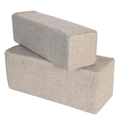 ZZYK Camel,60x10x10cm,Rechteck Abnehmbare Kopfplatte Spalt Füller Bolster Leinen Couch Kissen Hohe Dichte Schaumstoff Pad Lesekissen Geeignet Für Wand Und Bett Matratze von ZZYK