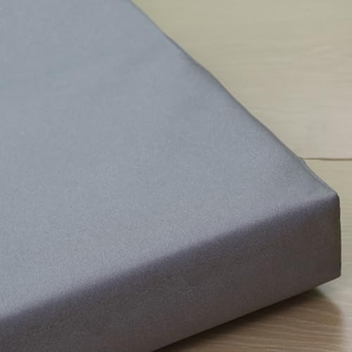 ZZYK Grau,55x18x18cm,Keil Wasserdichtes Sofakissen Positionierung Stützkissen Couchmatten Aus Schaumstoff Mit Hoher Dichte Für Stühle Hocker Kopfteile Mit Abnehmbarem Bezug von ZZYK