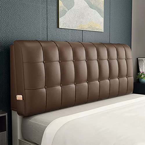 ZZYK Kopfteil Aus Leder Kopfteil Rückenlehne King Size Polster Keilkissen Lendenwirbelstütze Für Zuhause, Schlafzimmer,Couch,Bank,Doppelbett, Queen Bett,Kaffee,Paste 74.8"/190cm ZZYK Kopfteil Aus Leder Kopfteil Rückenlehne King Size Polster Keilkissen Lendenwirbelstütze Für Zuhause, Schlafzimmer,Couch,Bank,Doppelbett, Queen Bett,Kaffee,Paste 74.8"/190cm von ZZYK