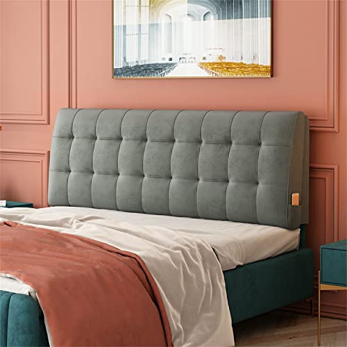 Kopfteil in Voller Größe Keilkopfteil PP Baumwolle Gefüllte Stoffkopfteil, Gepolstertes Fleece-Kopfteil Selbstklebendes Kopfteil Schlafzimmer Kopfteil,E,No headboard 62.9"/160cm Kopfteil in Voller Größe Keilkopfteil PP Baumwolle Gefüllte Stoffkopfteil, Gepolstertes Fleece-Kopfteil Selbstklebendes Kopfteil Schlafzimmer Kopfteil,E,No headboard 62.9"/160cm von ZZYK