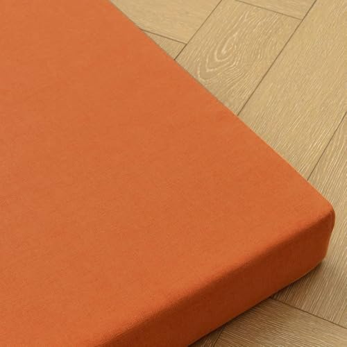 ZZYK Orange,40x40x8cm,Couchstützkissen Einfarbiges Bett Matte Lesekissen Schaumstoffmatten Mit Hoher Dichte Abnehmbares Vollpolster Geeignet Für Hocker,Stühle,Erkerfenster ZZYK Orange,40x40x8cm,Couchstützkissen Einfarbiges Bett Matte Lesekissen Schaumstoffmatten Mit Hoher Dichte Abnehmbares Vollpolster Geeignet Für Hocker,Stühle,Erkerfenster von ZZYK