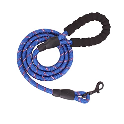 ZZYQDRTT Reflective Rope Hundeleine - Blau, 1,2cm x 500cm: Der perfekte Gassi-Begleiter für große Hunde von ZZYQDRTT