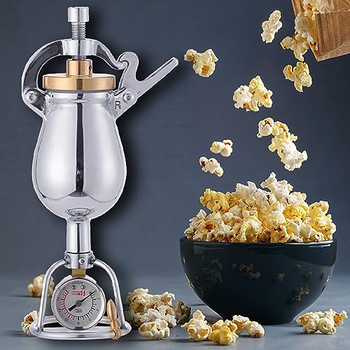 ZZYYZZ Edelstahl-Popcorn-Popper, handbetriebene Mais-Popcorn-Maschine, Vintage-Popcorn-Maker-Set, Geschenke für Weihnachten, Halloween, Zuhause, Party,230ml ZZYYZZ Edelstahl-Popcorn-Popper, handbetriebene Mais-Popcorn-Maschine, Vintage-Popcorn-Maker-Set, Geschenke für Weihnachten, Halloween, Zuhause, Party,230ml von ZZYYZZ