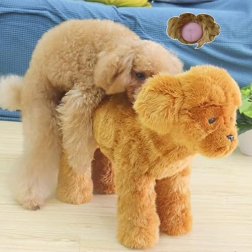 ZZYYZZ Schlafspielzeug für Welpen, Komfortspielzeug für Hunde, unzerstörbares Hundespielzeug, Freundinnen-Sex-Vent-Fire-Haustier-Estrus-Begleiter, für kleine und mittelgroße,Braun,18cm ZZYYZZ Schlafspielzeug für Welpen, Komfortspielzeug für Hunde, unzerstörbares Hundespielzeug, Freundinnen-Sex-Vent-Fire-Haustier-Estrus-Begleiter, für kleine und mittelgroße,Braun,18cm von ZZYYZZ