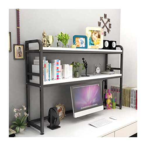 Aufbewahrungsregal Bücherregal mit 2 Ebenen, Bücherregal und Bücherregale aus weißem Holz und Metall, Schreibtisch-Bücherregal for Schlafzimmer, großes Lagerregal for Wohnzimmer, Büro und Küche Regal Aufbewahrungsregal Bücherregal mit 2 Ebenen, Bücherregal und Bücherregale aus weißem Holz und Metall, Schreibtisch-Bücherregal for Schlafzimmer, großes Lagerregal for Wohnzimmer, Büro und Küche Regal von ZZlei2yu-12