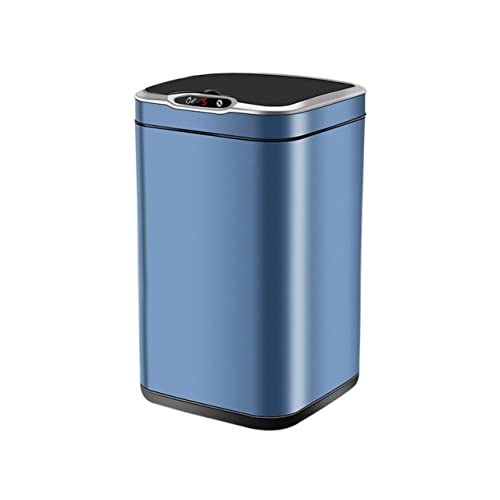 Mülleimer 8L/13L Intelligente Induktion mit Deckel, großes Fassungsvermögen, Schlafzimmer, Wohnzimmer, Mülleimer, Küche, Badezimmer, Papierkorb, Büro, Arbeitszimmer, Papierkorb Abfallsammler(Blue,13L) Mülleimer 8L/13L Intelligente Induktion mit Deckel, großes Fassungsvermögen, Schlafzimmer, Wohnzimmer, Mülleimer, Küche, Badezimmer, Papierkorb, Büro, Arbeitszimmer, Papierkorb Abfallsammler(Blue,13L) von ZZlei2yu-12
