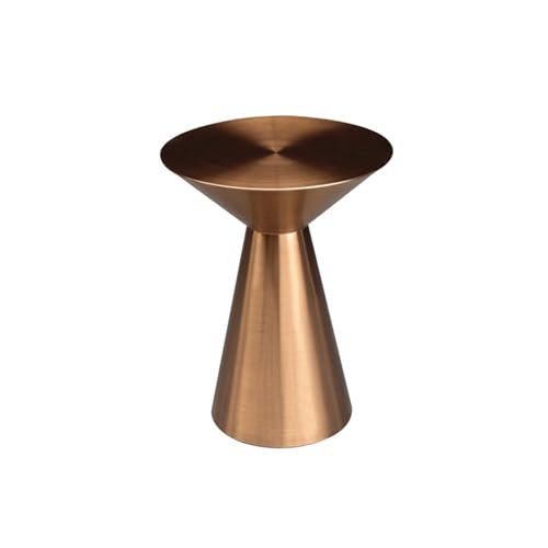 Sofatisch Kleiner Couchtisch, kleiner runder Tisch aus Metall, einfacher beweglicher Beistelltisch, geeignet for Wohnzimmer/Schlafzimmer, Couchtisch for Milchtee-Aufbewahrung Kaffeetisch(Klein) von ZZlei2yu-12