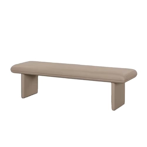 ZZlei2yu-12 Bettbank Gepolsterte Pu-Lederbank, Ottomane, Moderne, getuftete Lange Bank, Bequeme Fußstütze, Hocker, Akzentbank, Bank am Ende des Bettes for das Wohnzimmer Sitzbank(180 * 50 * 42cm) von ZZlei2yu-12