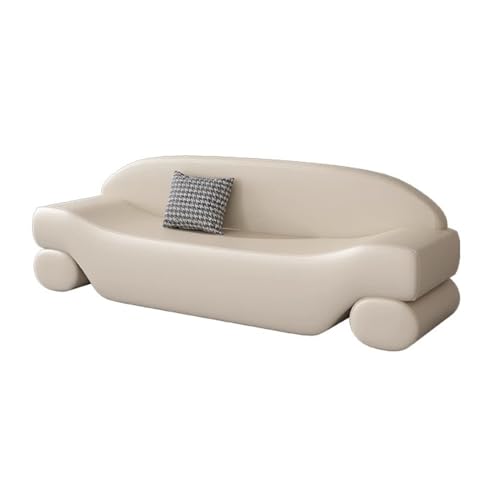 ZZlei2yu-12 Bettbank Leichter Luxus-Betthocker for das Hauptschlafzimmer, Nachttischhocker, Bettcouch, Wohnzimmer, Bekleidungsgeschäft, Langer Sofahocker Sitzbank(Weiß,Mittel) von ZZlei2yu-12