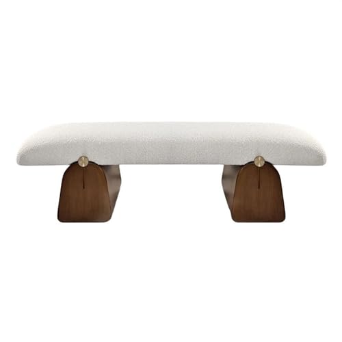 ZZlei2yu-12 Bettbank Retro-Stil, Holz-Schuhwechselhocker, Wohnzimmer, dekorativer Sofa-Hocker, Bett-End-Hocker, einfacher Mall-Ruhehocker Sitzbank(160 * 42 * 45cm) von ZZlei2yu-12