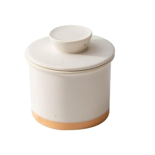 ZZlei2yu-12 Butterdose Käse-Organizer, Keramik-Butterdose mit Deckel for Küchen-Organizer Butter Behälter von ZZlei2yu-12