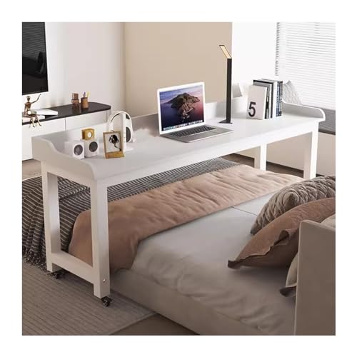 ZZlei2yu-12 Computertisch Cross-Betttisch, beweglicher Nachttisch, Haushalt, Schlafzimmer, Kleiner Tisch auf dem Bett, Verstellbarer Computertisch Stehschreibtisch von ZZlei2yu-12