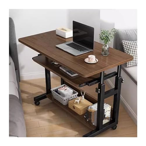 ZZlei2yu-12 Computertisch Nachttisch, beweglicher Computer-Desktop-Tisch, Schlafzimmer, Heimschreibtisch, Arbeitszimmer, Schreibtisch, Verstellbarer Hubtisch Stehschreibtisch ZZlei2yu-12 Computertisch Nachttisch, beweglicher Computer-Desktop-Tisch, Schlafzimmer, Heimschreibtisch, Arbeitszimmer, Schreibtisch, Verstellbarer Hubtisch Stehschreibtisch von ZZlei2yu-12