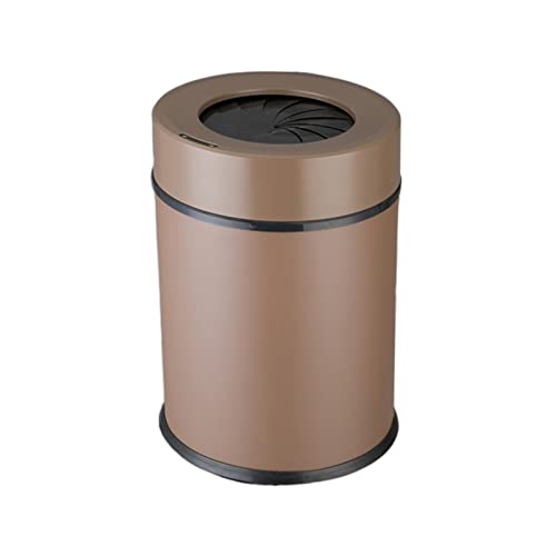 ZZlei2yu-12 Mülleimer 6l/9l/13l elektrische intelligente Induktions-Mülltonnen Hausmüllkorb Badezimmer Wohnzimmer Klassifizierung Nass- und Trockenladung Edelstahl-Mülltonnen Abfallsammler(Bruin,13L) ZZlei2yu-12 Mülleimer 6l/9l/13l elektrische intelligente Induktions-Mülltonnen Hausmüllkorb Badezimmer Wohnzimmer Klassifizierung Nass- und Trockenladung Edelstahl-Mülltonnen Abfallsammler(Bruin,13L) von ZZlei2yu-12