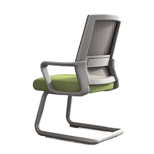 ZZlei2yu-12 PC Stuhl Bürostuhl, ergonomischer Schreibtischstuhl, Schreibtischstuhl mit mittlerer Rückenlehne, atmungsaktiver Netz-Home-Office-Stuhl Gaming Chair(Green) von ZZlei2yu-12