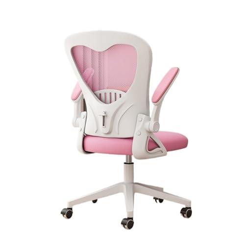 ZZlei2yu-12 PC Stuhl Bürostuhl, verstellbare Lordosenstütze und Armlehnen, hohe Rückenlehne, ergonomischer Bürostuhl, Schreibtischstühle mit gepolstertem Kissen Gaming Chair(Pink) von ZZlei2yu-12
