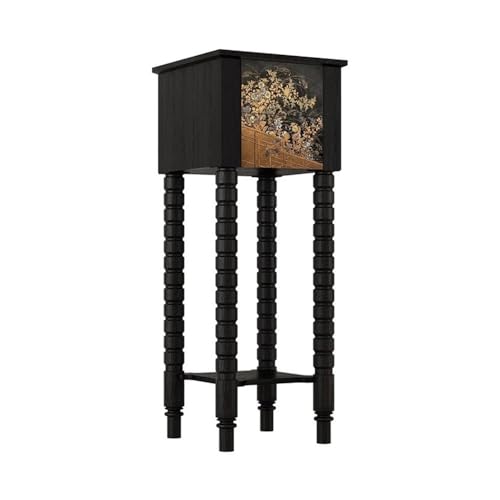 ZZlei2yu-12 Sockel für Skulpturen Französischer Vintage Blumendekorationsständer mit Zwei Schubladen, hoher Nussbaum-Vitrinenständer for den Innenbereich Sockel ZZlei2yu-12 Sockel für Skulpturen Französischer Vintage Blumendekorationsständer mit Zwei Schubladen, hoher Nussbaum-Vitrinenständer for den Innenbereich Sockel von ZZlei2yu-12