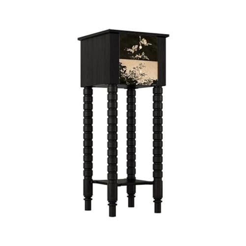 ZZlei2yu-12 Sockel für Skulpturen Innen High Leg Französisch Holz Blume Stand Seite Tisch Imitation Klassische Bonsai Stand Sockel von ZZlei2yu-12