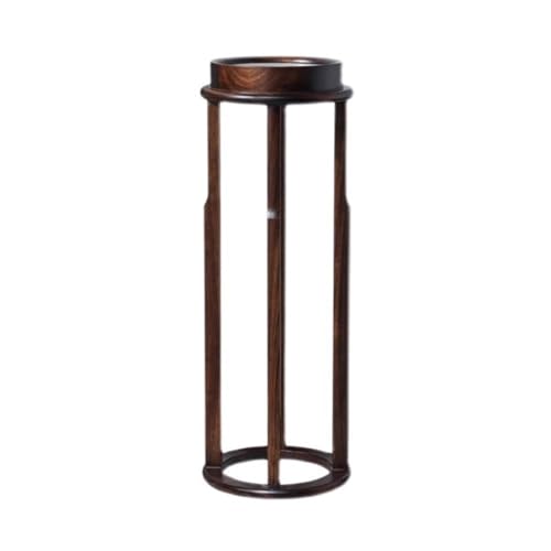 ZZlei2yu-12 Sockel für Skulpturen Neu Chinesischer Marmor Ebenholz Bonsai Basis Display-ständer for Indoor Sockel(Groß) von ZZlei2yu-12