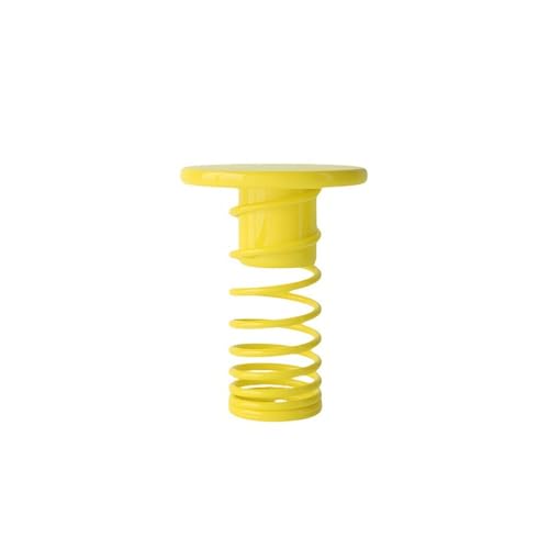 ZZlei2yu-12 Sofatisch Bunter Frühlings-Beistelltisch, Kleiner runder Hocker, minimalistischer Couchtisch, Ecktisch, Mini-Rundtisch Kaffeetisch(Yellow) von ZZlei2yu-12