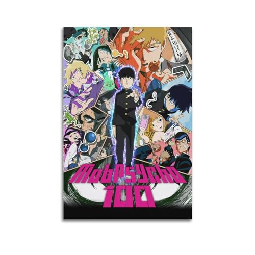 ZaMouss Anime Mob Psycho 100 Leinwandposter, Wandkunst, Dekoration, Wohnzimmer, Schlafzimmer, Dekoration, Poster, 30 x 45 cm, ungerahmter Stil ZaMouss Anime Mob Psycho 100 Leinwandposter, Wandkunst, Dekoration, Wohnzimmer, Schlafzimmer, Dekoration, Poster, 30 x 45 cm, ungerahmter Stil von ZaMouss