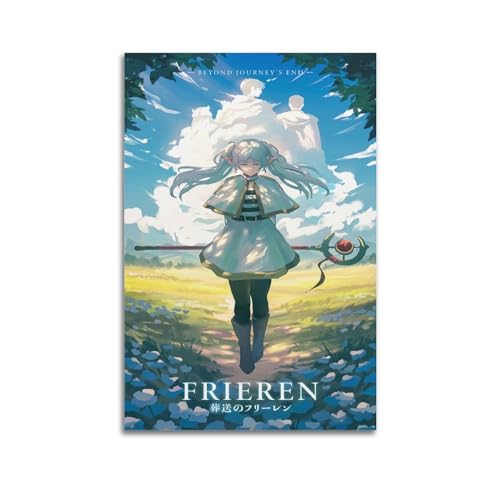 ZaMouss Anime-Poster "Frieren Beyond Journey's End" auf Leinwand, Wandkunst, Dekoration, Wohnzimmer, Schlafzimmer, Dekoration, Poster, 40 x 60 cm, ungerahmter Stil ZaMouss Anime-Poster "Frieren Beyond Journey's End" auf Leinwand, Wandkunst, Dekoration, Wohnzimmer, Schlafzimmer, Dekoration, Poster, 40 x 60 cm, ungerahmter Stil von ZaMouss