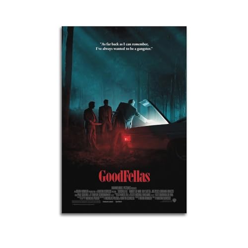 ZaMouss Filmposter GoodFellas auf Leinwand, Wandkunst, Dekoration, Wohnzimmer, Schlafzimmer, Dekoration, Poster, 30 x 45 cm, ungerahmter Stil ZaMouss Filmposter GoodFellas auf Leinwand, Wandkunst, Dekoration, Wohnzimmer, Schlafzimmer, Dekoration, Poster, 30 x 45 cm, ungerahmter Stil von ZaMouss